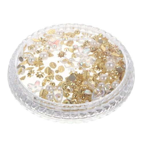 CALLARON 1 Schachtel DIY Metall Maniküre Dekoration Nail Art Zubehör für Persönliche und Professionelle Anwendungen Besondere Anlässe und DIY Maniküre mit Freunden CALLARON 1 Schachtel DIY Metall Maniküre Dekoration Nail Art Zubehör für Persönliche und Professionelle Anwendungen Besondere Anlässe und DIY Maniküre mit Freunden von CALLARON