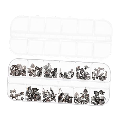 CALLARON 1 Schachtel DIY Nagel bohrer Strasssteine bunt Strass-Maniküre-Charme Nagel Charme Edelsteine für Nägel Zubehör Nail-Art-Charme strass nagelhandwerk Metall Black CALLARON 1 Schachtel DIY Nagel bohrer Strasssteine bunt Strass-Maniküre-Charme Nagel Charme Edelsteine für Nägel Zubehör Nail-Art-Charme strass nagelhandwerk Metall Black von CALLARON