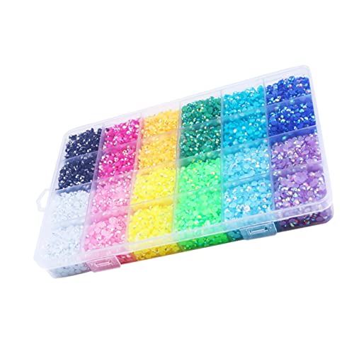 CALLARON 1 Schachtel Jelly Resin Drill nagel DIY schmuck nagel DIY Nagelsteine und Edelsteine Maniküre- Flatback-Nagelsteine Nagel Edelsteine Diamanten Nageljuwelen Plastik CALLARON 1 Schachtel Jelly Resin Drill nagel DIY schmuck nagel DIY Nagelsteine und Edelsteine Maniküre- Flatback-Nagelsteine Nagel Edelsteine Diamanten Nageljuwelen Plastik von CALLARON