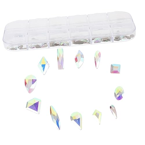 CALLARON 1 Schachtel Nagelkunst -Diamantkleiderset Wohnung Nagelsteine für Nagelkunst Nagelzubehör für Nagelkunst Nägel Edelsteine Reiz Nageljuwelen Nagelschmuck Strass Nageldekore Metall CALLARON 1 Schachtel Nagelkunst -Diamantkleiderset Wohnung Nagelsteine für Nagelkunst Nagelzubehör für Nagelkunst Nägel Edelsteine Reiz Nageljuwelen Nagelschmuck Strass Nageldekore Metall von CALLARON