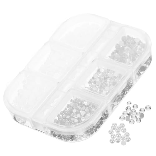 CALLARON 1 Schachtel Perlenflat -Diamantschmuck Kunst Reiz funkeln gelnägel zubehör dekoration Nagelperlen-Set Nagelstein Nagelanhänger in großen Mengen Nagel Charms Plastik CALLARON 1 Schachtel Perlenflat -Diamantschmuck Kunst Reiz funkeln gelnägel zubehör dekoration Nagelperlen-Set Nagelstein Nagelanhänger in großen Mengen Nagel Charms Plastik von CALLARON