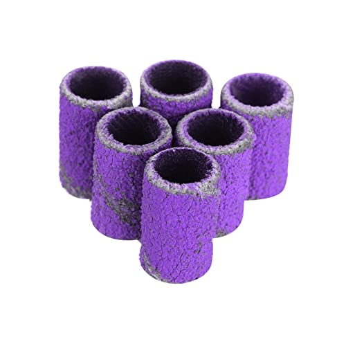 CALLARON 100 Stück Polierter Sandring Nagelschleifer Schleifen Schleifpapier Bohraufsatz Polieren Nagelbohrerkopf Nagelschleifband Zubehör für Nagelbohrer Sandpapier Violett CALLARON 100 Stück Polierter Sandring Nagelschleifer Schleifen Schleifpapier Bohraufsatz Polieren Nagelbohrerkopf Nagelschleifband Zubehör für Nagelbohrer Sandpapier Violett von CALLARON