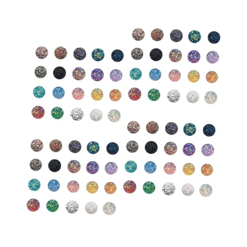 CALLARON 100Stücke DIY Runde Harz Patches Mit Flacher Rückseite Glitzernde Strasssteine Für Schmuckherstellung Zubehör Für Armbänder Und Halsketten Zufällige Farben CALLARON 100Stücke DIY Runde Harz Patches Mit Flacher Rückseite Glitzernde Strasssteine Für Schmuckherstellung Zubehör Für Armbänder Und Halsketten Zufällige Farben von CALLARON