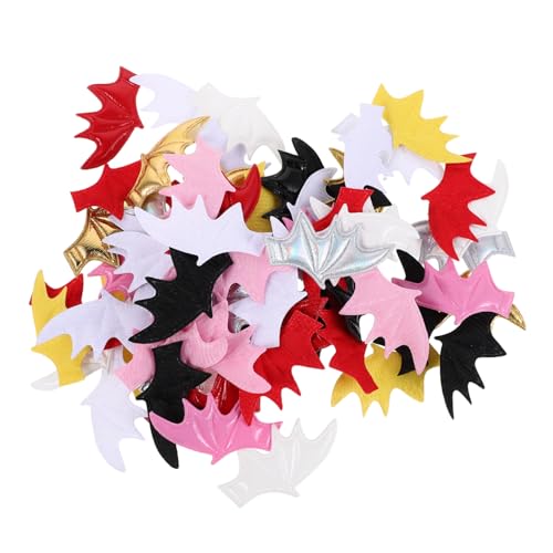 CALLARON 120 Stück Teiliges Mini Teufelsflügel Halloween Bastelzubehör für Diy Haarspangen Haarreifen Kleidung Schuhe Dekoration Vielseitig Einsetzbar für Kreative Halloween Accessoires CALLARON 120 Stück Teiliges Mini Teufelsflügel Halloween Bastelzubehör für Diy Haarspangen Haarreifen Kleidung Schuhe Dekoration Vielseitig Einsetzbar für Kreative Halloween Accessoires von CALLARON