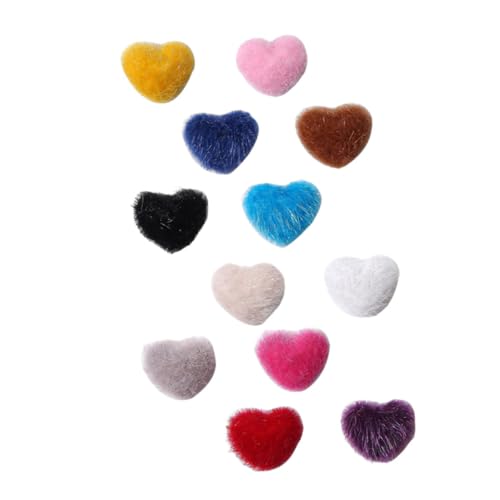 CALLARON 12Stücke Herzförmige Nagelkunst Dekore Fuzzy Ball DIY Zubehör Einzigartiges Nagelschmuck Für Hochwertige Und Langlebige Nageldekoration Für Zuhause CALLARON 12Stücke Herzförmige Nagelkunst Dekore Fuzzy Ball DIY Zubehör Einzigartiges Nagelschmuck Für Hochwertige Und Langlebige Nageldekoration Für Zuhause von CALLARON