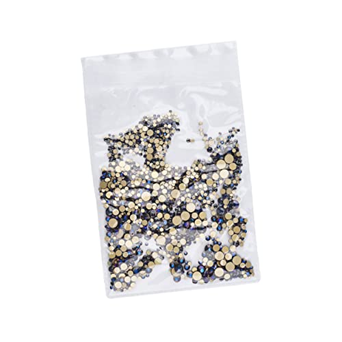 CALLARON 1440 Stück Strasssteine für Nageldesign Bunte Flatback Nail Art Dekoration Gemischte für Maniküre Glänzende Rhinestones für Kreative Nagelkunst für und Nagelkunstliebhaber von CALLARON
