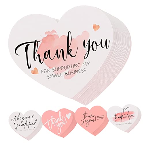 CALLARON 150Stücke Herzförmige Dankeskarten Dekorative Geschenkkarten Für Hochzeiten Und Anlässe Persönliche Dankesbotschaften Und Geschenkverpackungen CALLARON 150Stücke Herzförmige Dankeskarten Dekorative Geschenkkarten Für Hochzeiten Und Anlässe Persönliche Dankesbotschaften Und Geschenkverpackungen von CALLARON