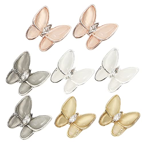 CALLARON 1Satz Schmetterlingsnagel Edelsteine Glänzende Nageldekorationen Roségold Und DIY Maniküre Charms Geburtstagsgeschenk Für Nagelkunstliebhaber CALLARON 1Satz Schmetterlingsnagel Edelsteine Glänzende Nageldekorationen Roségold Und DIY Maniküre Charms Geburtstagsgeschenk Für Nagelkunstliebhaber von CALLARON