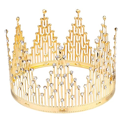 CALLARON 1Stück Kristallkrone Kuchendeckel Für Hochzeit Geburtstagsfeier Tortendekoration Accessoire Für Kuchengestaltung Langlebig Und Sicher von CALLARON