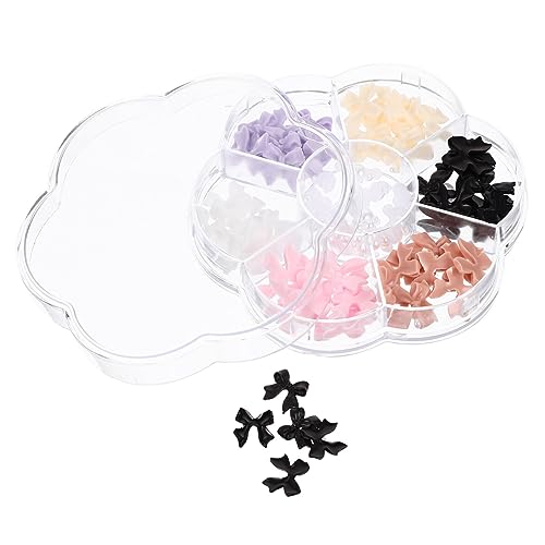 CALLARON 2 Boxen Maniküre Schleifen Nagelschmuck Perlen Dekorationen für Nagelkunst mit Bunten Ribbons und Strasssteinen für Besondere Anlässe und Diy Nageldesigns CALLARON 2 Boxen Maniküre Schleifen Nagelschmuck Perlen Dekorationen für Nagelkunst mit Bunten Ribbons und Strasssteinen für Besondere Anlässe und Diy Nageldesigns von CALLARON
