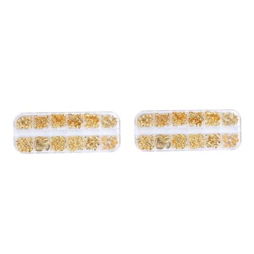 CALLARON 2 Boxen Metallische Meeresstern Nageldekoration Maniküre Aufkleber für Designs für Einfach Aufzutragen Vielseitig für Nägel und Dekoration CALLARON 2 Boxen Metallische Meeresstern Nageldekoration Maniküre Aufkleber für Designs für Einfach Aufzutragen Vielseitig für Nägel und Dekoration von CALLARON