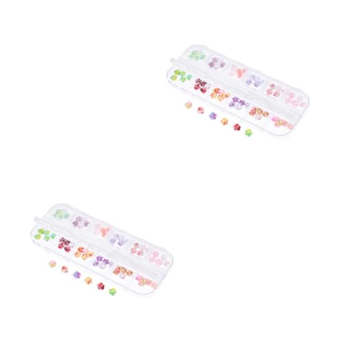 CALLARON 2 Boxen Nagelkunst Dekoration Charms für Maniküre Teiliges Verschiedenen Farben für Diy Nageldesigns und Maniküre Projekte CALLARON 2 Boxen Nagelkunst Dekoration Charms für Maniküre Teiliges Verschiedenen Farben für Diy Nageldesigns und Maniküre Projekte von CALLARON