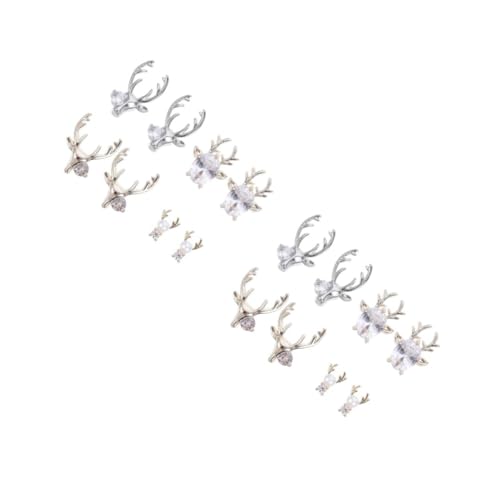 CALLARON 2 Sätze Charms Aus Deer Horn Antler Nail Art Zubehör Für Diy Nageldesign Und Gesichtsmakeup Handwerkskunst Für Strahlende Nägel Und Einzigartige Looks 16 Stücke * 2 CALLARON 2 Sätze Charms Aus Deer Horn Antler Nail Art Zubehör Für Diy Nageldesign Und Gesichtsmakeup Handwerkskunst Für Strahlende Nägel Und Einzigartige Looks 16 Stücke * 2 von CALLARON