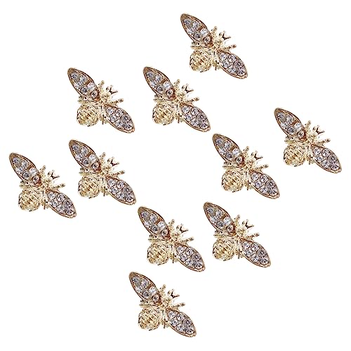 CALLARON 2 Sätze Retro Bienen Nail Art Deko Bienen Charms Für Maniküre Nageldesign Vielseitig Verwendbar Für Makeup Und Bühnenauftritte Einfach Anwendung Bringt Und Schönheit 10 Stück * 2 CALLARON 2 Sätze Retro Bienen Nail Art Deko Bienen Charms Für Maniküre Nageldesign Vielseitig Verwendbar Für Makeup Und Bühnenauftritte Einfach Anwendung Bringt Und Schönheit 10 Stück * 2 von CALLARON