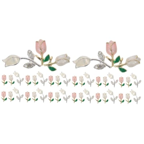 CALLARON 2 Sätze Teiliges Metallblumen Charms Für Diy Nagelkunst Dekorationen Für Maniküre Und Bastelarbeiten Für Natürliche Und Künstliche Nägel Vielseitig Einsetzbar Für 24 Stück * 2 CALLARON 2 Sätze Teiliges Metallblumen Charms Für Diy Nagelkunst Dekorationen Für Maniküre Und Bastelarbeiten Für Natürliche Und Künstliche Nägel Vielseitig Einsetzbar Für 24 Stück * 2 von CALLARON