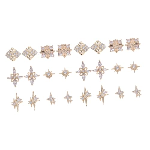 CALLARON 2 Sätze Teiliges Nagel Charms Mit Rhinestones Vintage Nagelkunst Dekoration Für Diy Maniküre Geeignet Für Fingernägel Und Kunstnägel Langlebig Und 12 Stücke * 2 CALLARON 2 Sätze Teiliges Nagel Charms Mit Rhinestones Vintage Nagelkunst Dekoration Für Diy Maniküre Geeignet Für Fingernägel Und Kunstnägel Langlebig Und 12 Stücke * 2 von CALLARON