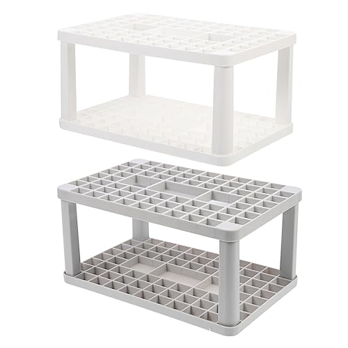 CALLARON 2 Stück Kosmetik Pinselhalter Multifunktionaler Organizer für Make Up zur Aufbewahrung von Pinsel und Stiften für Schminktische und Badezimmer CALLARON 2 Stück Kosmetik Pinselhalter Multifunktionaler Organizer für Make Up zur Aufbewahrung von Pinsel und Stiften für Schminktische und Badezimmer von CALLARON