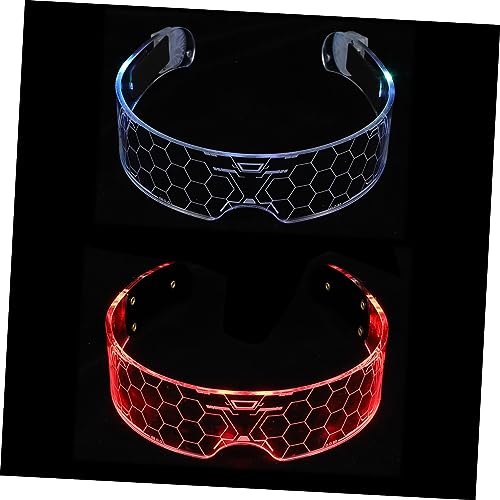CALLARON 2 Stück LED Partybrille mit Leuchteffekt Farbwechselnde Gläser für Neujahr Musikfestivals und Kostümpartys Lustige Accessoires für Unvergessliche Nächte CALLARON 2 Stück LED Partybrille mit Leuchteffekt Farbwechselnde Gläser für Neujahr Musikfestivals und Kostümpartys Lustige Accessoires für Unvergessliche Nächte von CALLARON