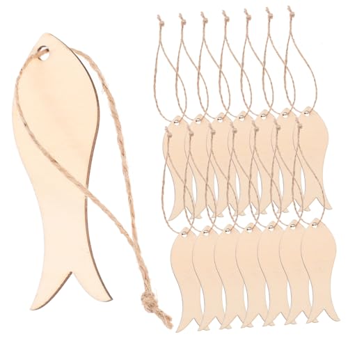 CALLARON 20 Stück Dekoanhänger Holz Basteln Holz Beige Holzanhänger Holzanhänger CALLARON 20 Stück Dekoanhänger Holz Basteln Holz Beige Holzanhänger Holzanhänger von CALLARON