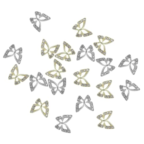 CALLARON 20 Stück Schmuck mit Nageldiamanten für Dekorationen Nagel Charme Nagelschmuck Nagel Charms Nagelanhänger süß Manikürezubehör schmetterling nagel edelsteine Nageldekor Strasssteine CALLARON 20 Stück Schmuck mit Nageldiamanten für Dekorationen Nagel Charme Nagelschmuck Nagel Charms Nagelanhänger süß Manikürezubehör schmetterling nagel edelsteine Nageldekor Strasssteine von CALLARON