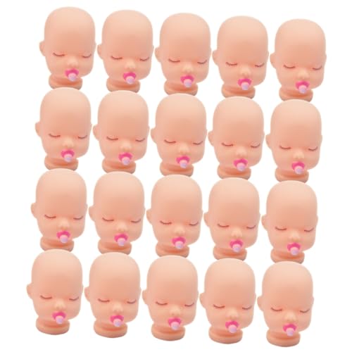 CALLARON 20 Stück Teiliges Kleine Puppenköpfe für DIY Plüschpuppen Schlüsselanhänger Praktische Kopf Ersatzteile zum Basteln und Reparieren von Puppen Geeignet für Kreative Handarbeiten CALLARON 20 Stück Teiliges Kleine Puppenköpfe für DIY Plüschpuppen Schlüsselanhänger Praktische Kopf Ersatzteile zum Basteln und Reparieren von Puppen Geeignet für Kreative Handarbeiten von CALLARON