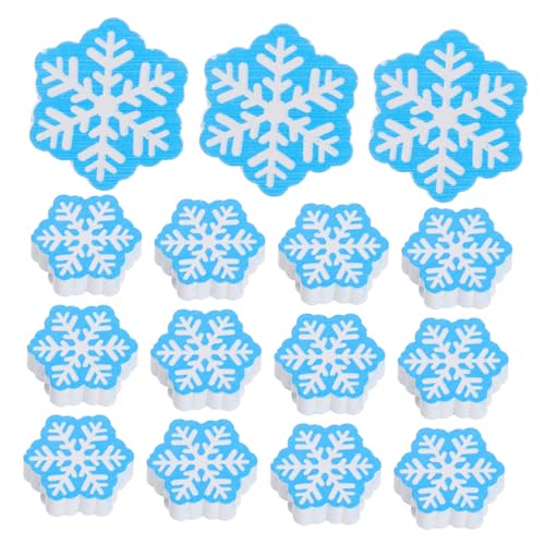 CALLARON 20 Stück Teiliges Schneeflocken Holzperlen mit Glatte Oberfläche Vielseitig für DIY Schmuck Armbänder Halsketten Winterliche Bastelperlen Weihnachten Handliche Bastelaccessoires CALLARON 20 Stück Teiliges Schneeflocken Holzperlen mit Glatte Oberfläche Vielseitig für DIY Schmuck Armbänder Halsketten Winterliche Bastelperlen Weihnachten Handliche Bastelaccessoires von CALLARON