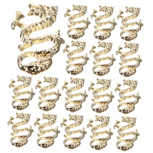 CALLARON 20Stücke Drachen Nagelanhänger Vintage Nagelkunst Charms Maniküre Verzierungen Für Gelnägel DIY Nageldesign CALLARON 20Stücke Drachen Nagelanhänger Vintage Nagelkunst Charms Maniküre Verzierungen Für Gelnägel DIY Nageldesign von CALLARON