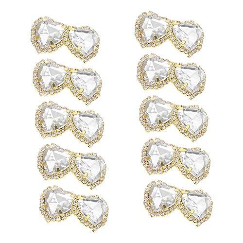 CALLARON 20Stücke Glasrhinestones Für DIY Schmuckzubehör Handgemachte Dekoration Für Kleidung Und Accessoires Glänzende Clips Für Projekte CALLARON 20Stücke Glasrhinestones Für DIY Schmuckzubehör Handgemachte Dekoration Für Kleidung Und Accessoires Glänzende Clips Für Projekte von CALLARON