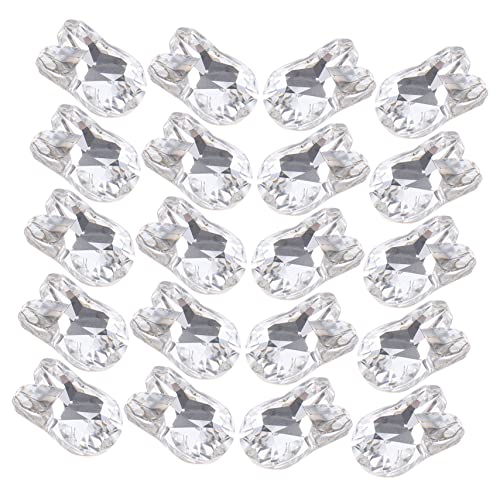 CALLARON 20Stücke Teiliges Kaninchen Nagelkunst Mit Strassornamenten Niedliche Nageldekoration Für Maniküre Und Home Nails Für Nail Art Designs CALLARON 20Stücke Teiliges Kaninchen Nagelkunst Mit Strassornamenten Niedliche Nageldekoration Für Maniküre Und Home Nails Für Nail Art Designs von CALLARON