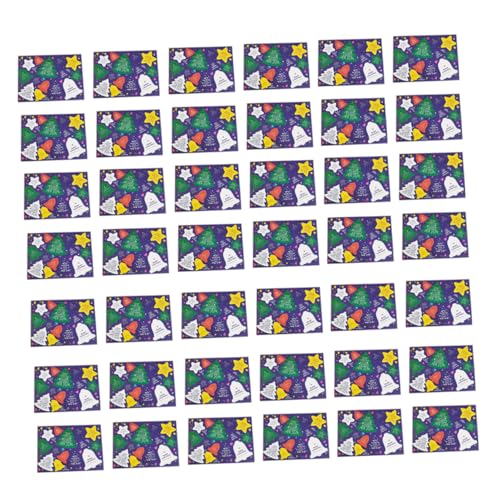 CALLARON 280 Stück Teiliges Weihnachtsgrußkarten mit Buntem Cartoon Design Stabile Papierkarten Gestaltete Weihnachtskarten für Familie und für Weihnachtsdeko und Festtagsgrüße von CALLARON