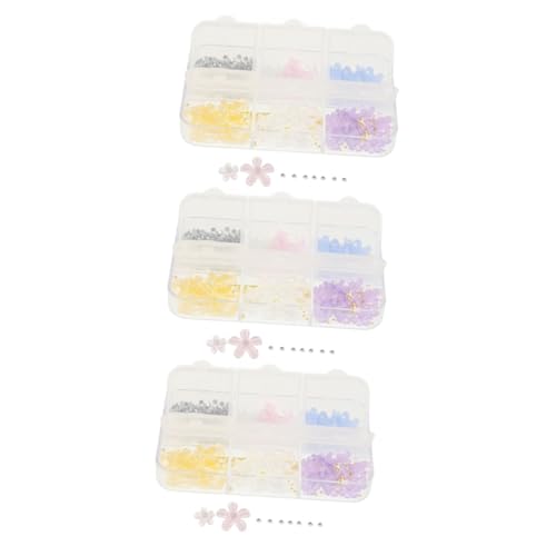 CALLARON 3 Boxen Nagelschmuck Und Charms Blumen-nagelanhänger Hochzeit Nagelkunst-edelsteine Nail-art-handwerk Nagelkunstzubehör Ästhetisch Diy-maniküre-anhänger Dekoration Reize Plastik CALLARON 3 Boxen Nagelschmuck Und Charms Blumen-nagelanhänger Hochzeit Nagelkunst-edelsteine Nail-art-handwerk Nagelkunstzubehör Ästhetisch Diy-maniküre-anhänger Dekoration Reize Plastik von CALLARON