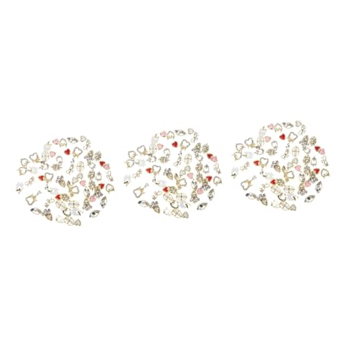 CALLARON 3 Sätze Barock Stil Charms Diy Dekorationen Maniküre Schmuck Glänzende Ornamente Für Nail Art Und Gestaltung 60 Stück * 3 CALLARON 3 Sätze Barock Stil Charms Diy Dekorationen Maniküre Schmuck Glänzende Ornamente Für Nail Art Und Gestaltung 60 Stück * 3 von CALLARON