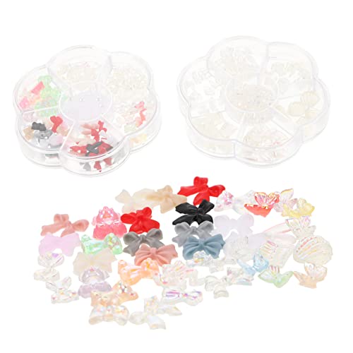 CALLARON 3 Sätze Boxen Nagelcharms Schleifenform Ersetzbare Nagelkunstteile Für Diy Nail Art Perlen Und Zubehör Für Nageldesigns Und Bastelprojekte 2boxen*3 CALLARON 3 Sätze Boxen Nagelcharms Schleifenform Ersetzbare Nagelkunstteile Für Diy Nail Art Perlen Und Zubehör Für Nageldesigns Und Bastelprojekte 2boxen*3 von CALLARON
