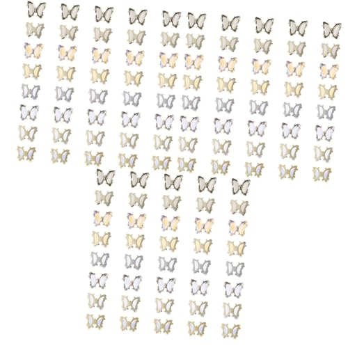 CALLARON 3 Sätze Schmetterlings Nail Art Charms Teiliges Aus Funkelnden Dekorationen Für Stilvolle Maniküre Für Besondere Anlässe Und Bastelprojekte 40 Stück * 3 CALLARON 3 Sätze Schmetterlings Nail Art Charms Teiliges Aus Funkelnden Dekorationen Für Stilvolle Maniküre Für Besondere Anlässe Und Bastelprojekte 40 Stück * 3 von CALLARON