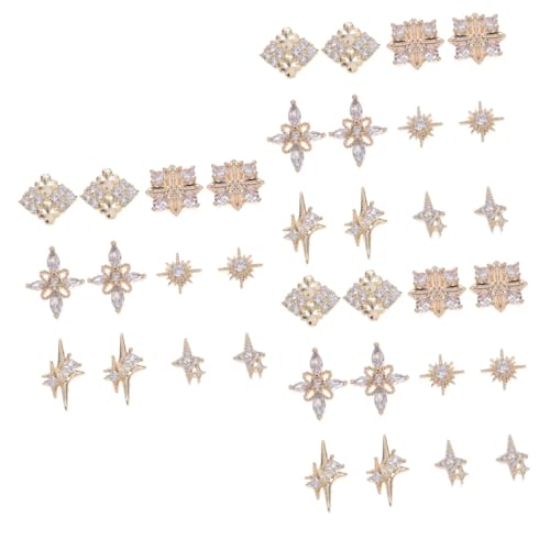 CALLARON 3 Sätze Teiliges Vintage Nagel Charms Mit Strasssteinen Metallverzierungen Für Diy Maniküre Für Nageldesign Und Dekoration Für Anfänger Und Profis Geeignet 12 Stücke * 3 CALLARON 3 Sätze Teiliges Vintage Nagel Charms Mit Strasssteinen Metallverzierungen Für Diy Maniküre Für Nageldesign Und Dekoration Für Anfänger Und Profis Geeignet 12 Stücke * 3 von CALLARON