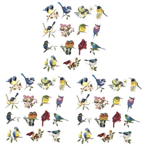 CALLARON 3 Sätze Vogel Patches Aufnähen Dekorative Applikationen Für Kleidung Diy Handwerksbedarf Für Shirts Kissen Gardinen Und 15 Stücke * 3 CALLARON 3 Sätze Vogel Patches Aufnähen Dekorative Applikationen Für Kleidung Diy Handwerksbedarf Für Shirts Kissen Gardinen Und 15 Stücke * 3 von CALLARON