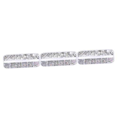 CALLARON 3 Stück Flachrückige Edelsteine Fächern Transparente Strasssteine für Diy Schmuck Nail Art und Bastelbedarf Hochwertige Bastelaccessoires für Projekte CALLARON 3 Stück Flachrückige Edelsteine Fächern Transparente Strasssteine für Diy Schmuck Nail Art und Bastelbedarf Hochwertige Bastelaccessoires für Projekte von CALLARON