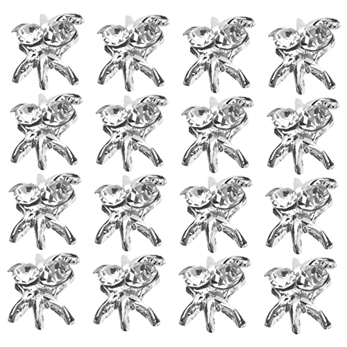CALLARON 30Stücke Spider Charms Metallische Nagelkunst Dekorationen Für Halloween Edelsteine Und Strasssteine Für Nageldesigns Silberne Spinnen Für Einzigartige CALLARON 30Stücke Spider Charms Metallische Nagelkunst Dekorationen Für Halloween Edelsteine Und Strasssteine Für Nageldesigns Silberne Spinnen Für Einzigartige von CALLARON