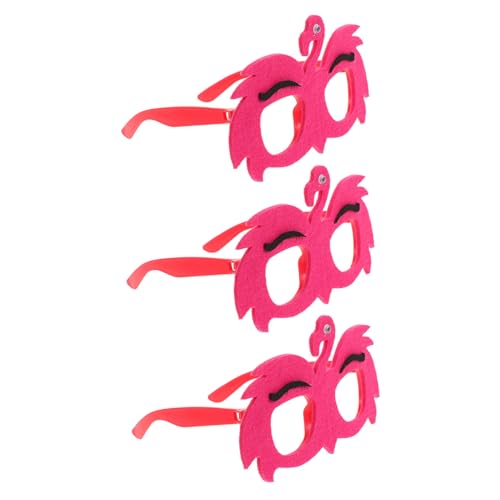 CALLARON 3stücke Teiliges Lustige Tierbrillen Für Partys Wiederverwendbare Fotorequisiten Für Kindergeburtstage Hawaiianische Luau-feiern Und Strandpartys Cartoon-design Für Jung Und von CALLARON