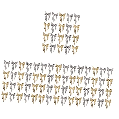 CALLARON 4 Sätze Schmetterlings Nagelsticker Goldene Und Silberne Bowknot Dekorationen Für Nagelkunst Vielseitig Einsetzbar Für Maniküre Und Diy Projekte 100 Stück * 4 CALLARON 4 Sätze Schmetterlings Nagelsticker Goldene Und Silberne Bowknot Dekorationen Für Nagelkunst Vielseitig Einsetzbar Für Maniküre Und Diy Projekte 100 Stück * 4 von CALLARON