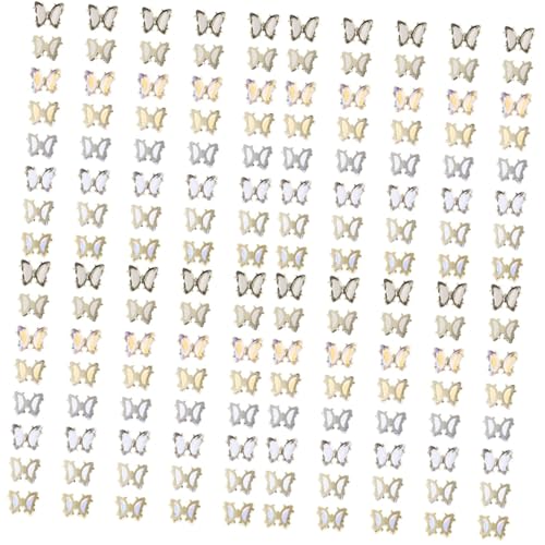 CALLARON 4 Sätze Teiliges Schmetterlings Nagelschmuck Maniküre Dekorationen Farbenfrohe Kristallverzierung Für Nageldesigns Für Natürliche Und Künstliche Nägel Diy Nail Art 40 Stück * 4 CALLARON 4 Sätze Teiliges Schmetterlings Nagelschmuck Maniküre Dekorationen Farbenfrohe Kristallverzierung Für Nageldesigns Für Natürliche Und Künstliche Nägel Diy Nail Art 40 Stück * 4 von CALLARON