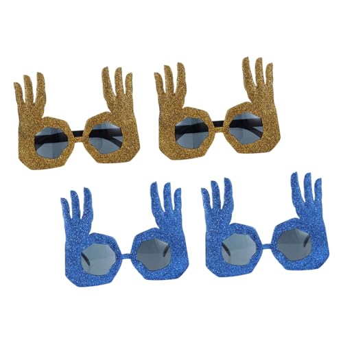 CALLARON 4 Stück Teiliges Handgesten Sonnenbrillen Spaßige Party-brille Einzigartige Kostüm-accessoires Für Männer und Frauen CALLARON 4 Stück Teiliges Handgesten Sonnenbrillen Spaßige Party-brille Einzigartige Kostüm-accessoires Für Männer und Frauen von CALLARON