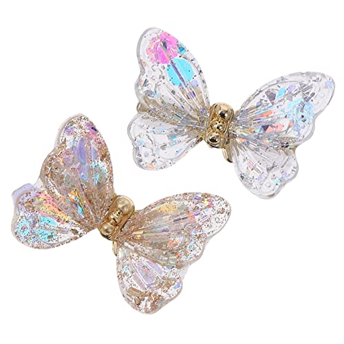 CALLARON 4 Stück Teiliges Nail Art Studs Nail Charms und für Nageldesigns für DIY Maniküre und Nagelkunst Leicht und Tragbar Einfache Anwendung für Zuhause Salon von CALLARON