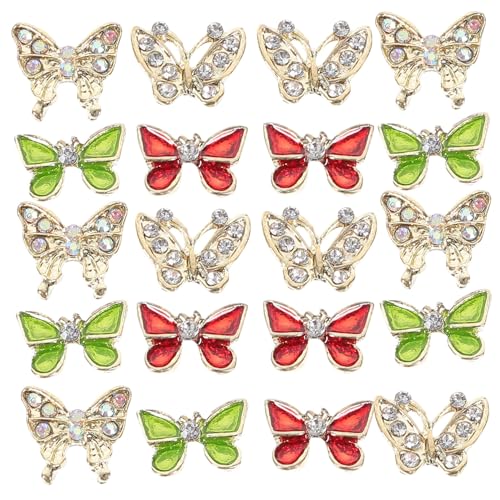 CALLARON 40Stücke Charms Süße Nageldekorationen Für Maniküre Langlebige Kunstschmucksteine Für DIY Nagelkunst Und Salongebrauch CALLARON 40Stücke Charms Süße Nageldekorationen Für Maniküre Langlebige Kunstschmucksteine Für DIY Nagelkunst Und Salongebrauch von CALLARON