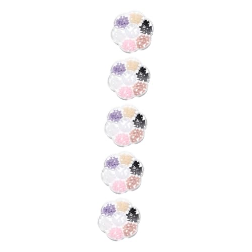CALLARON 5 Boxen Nail Art Zubehör mit Perlen und Schleifen Charms für Diy Maniküre Dekorationen für Fingernägel für Partys und Perlen CALLARON 5 Boxen Nail Art Zubehör mit Perlen und Schleifen Charms für Diy Maniküre Dekorationen für Fingernägel für Partys und Perlen von CALLARON