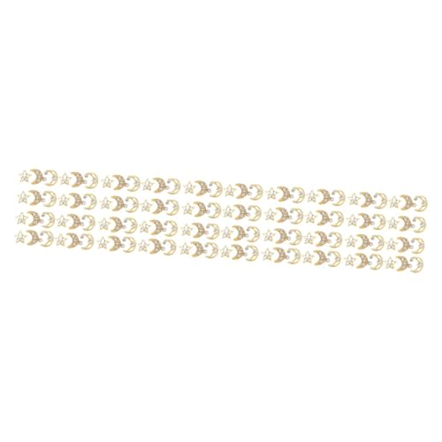 CALLARON 5 Sätze Charms Mond Und Stern Accessoires Für Diy Nageldesigns Für Partys Geburtstage Und Besondere Anlässe 30 Stück * 5 CALLARON 5 Sätze Charms Mond Und Stern Accessoires Für Diy Nageldesigns Für Partys Geburtstage Und Besondere Anlässe 30 Stück * 5 von CALLARON