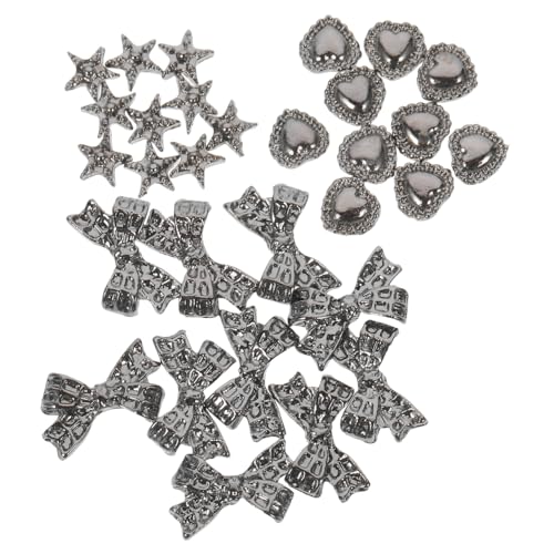 CALLARON 5 Sätze Nagelzubehör Fälschung Nagel-kits Herstellung Nägel Uv Nageldekor Nagelkunst Nageldesign Finger Für Dekoration Vintage-deko Eincremehilfe Silver Legierung 30 Stück * 5 CALLARON 5 Sätze Nagelzubehör Fälschung Nagel-kits Herstellung Nägel Uv Nageldekor Nagelkunst Nageldesign Finger Für Dekoration Vintage-deko Eincremehilfe Silver Legierung 30 Stück * 5 von CALLARON