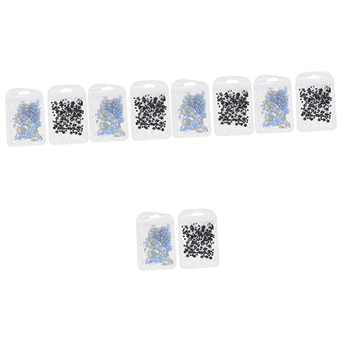 CALLARON 5 Stück Dekorative Nailart Silberperlen Austauschbare Nailart Charms Zubehör für Designs und Persönliche CALLARON 5 Stück Dekorative Nailart Silberperlen Austauschbare Nailart Charms Zubehör für Designs und Persönliche von CALLARON