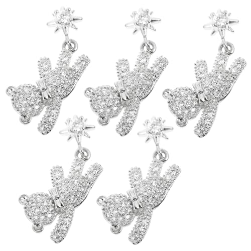 CALLARON 5 Stück Schleife Nail Art Diamant Nail Art Nieten Bärenförmige Nageldekorationen Nail Art Charms Nageldiamanten Nagel Charms Japanischer Stil Nagel Charms Bär Nagel Charms CALLARON 5 Stück Schleife Nail Art Diamant Nail Art Nieten Bärenförmige Nageldekorationen Nail Art Charms Nageldiamanten Nagel Charms Japanischer Stil Nagel Charms Bär Nagel Charms von CALLARON