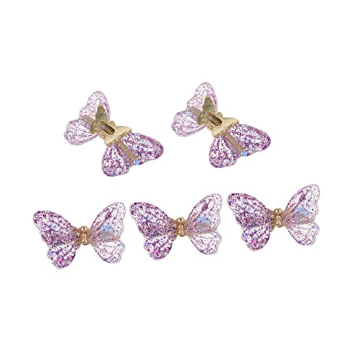 CALLARON 5 Stück Teiliges Schleifen Nagelstuds Nageldekorationen für Maniküre für DIY Nail Art Partys und Besondere Anlässe von CALLARON
